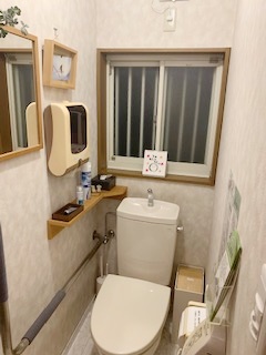  (冬場)トイレの中の暖房