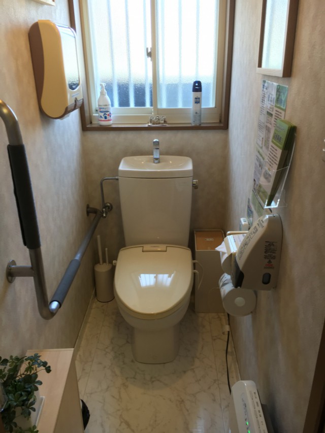 (冬場)トイレの中の暖房